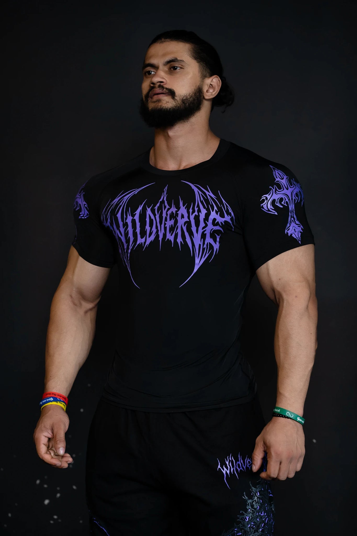 DARK OMEN COMPRESSION TEE (BLACK)