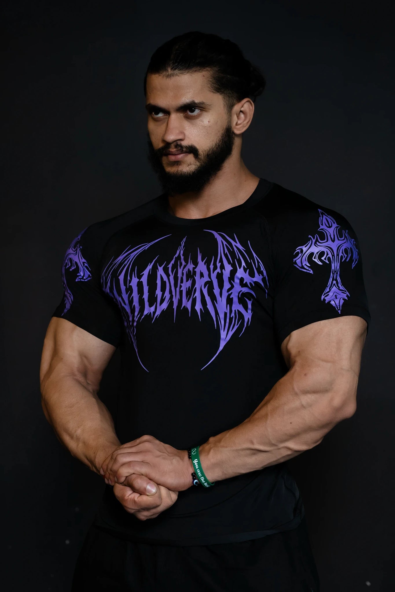 DARK OMEN COMPRESSION TEE (BLACK)