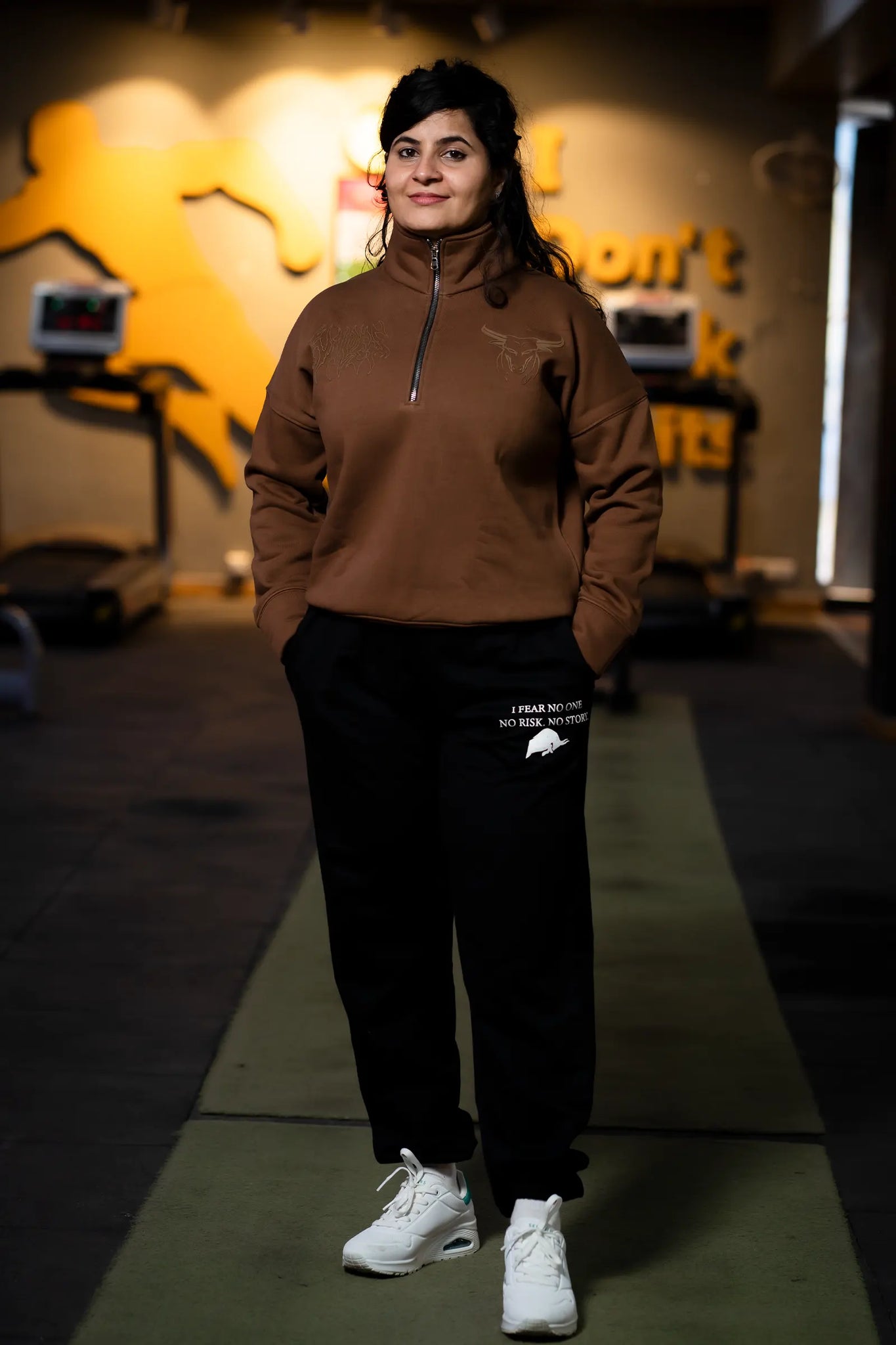 WILD VERVE TERRA FLEECE HALF ZIPPER