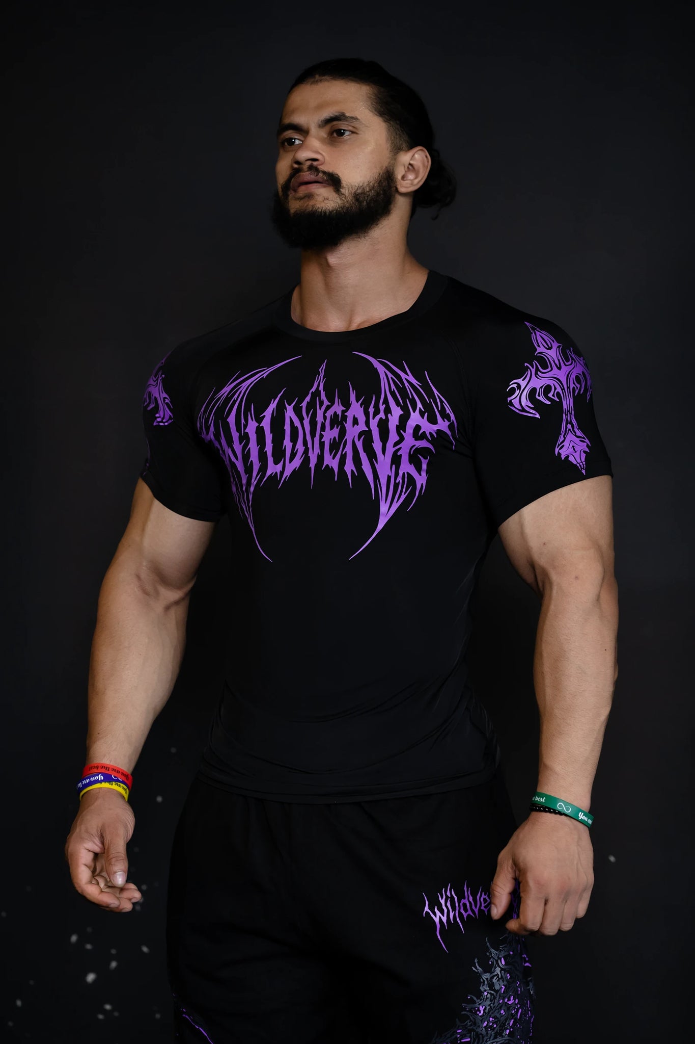 DARK OMEN COMPRESSION TEE (BLACK)