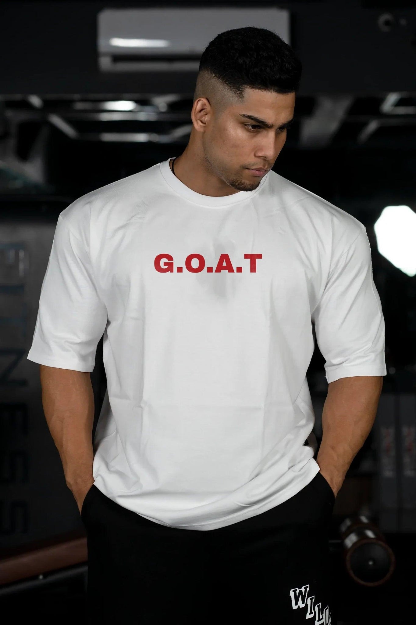 GOAT Mode Oversized by Wild Verve (WHITE)