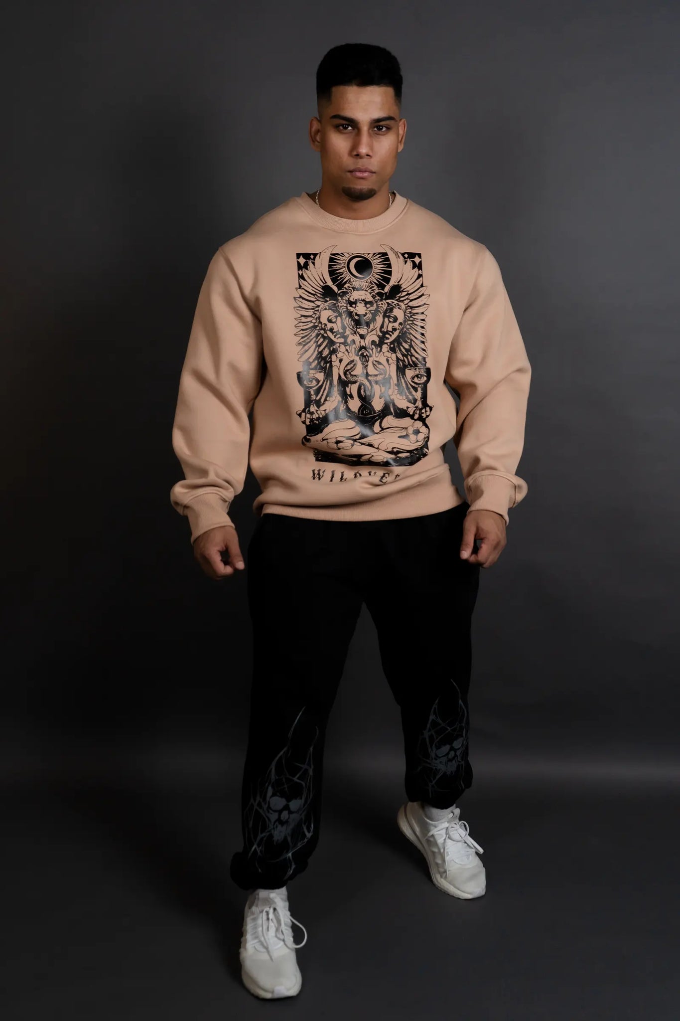 DEVIL'S PRIDE SWEATSHIRT (BEIGE)