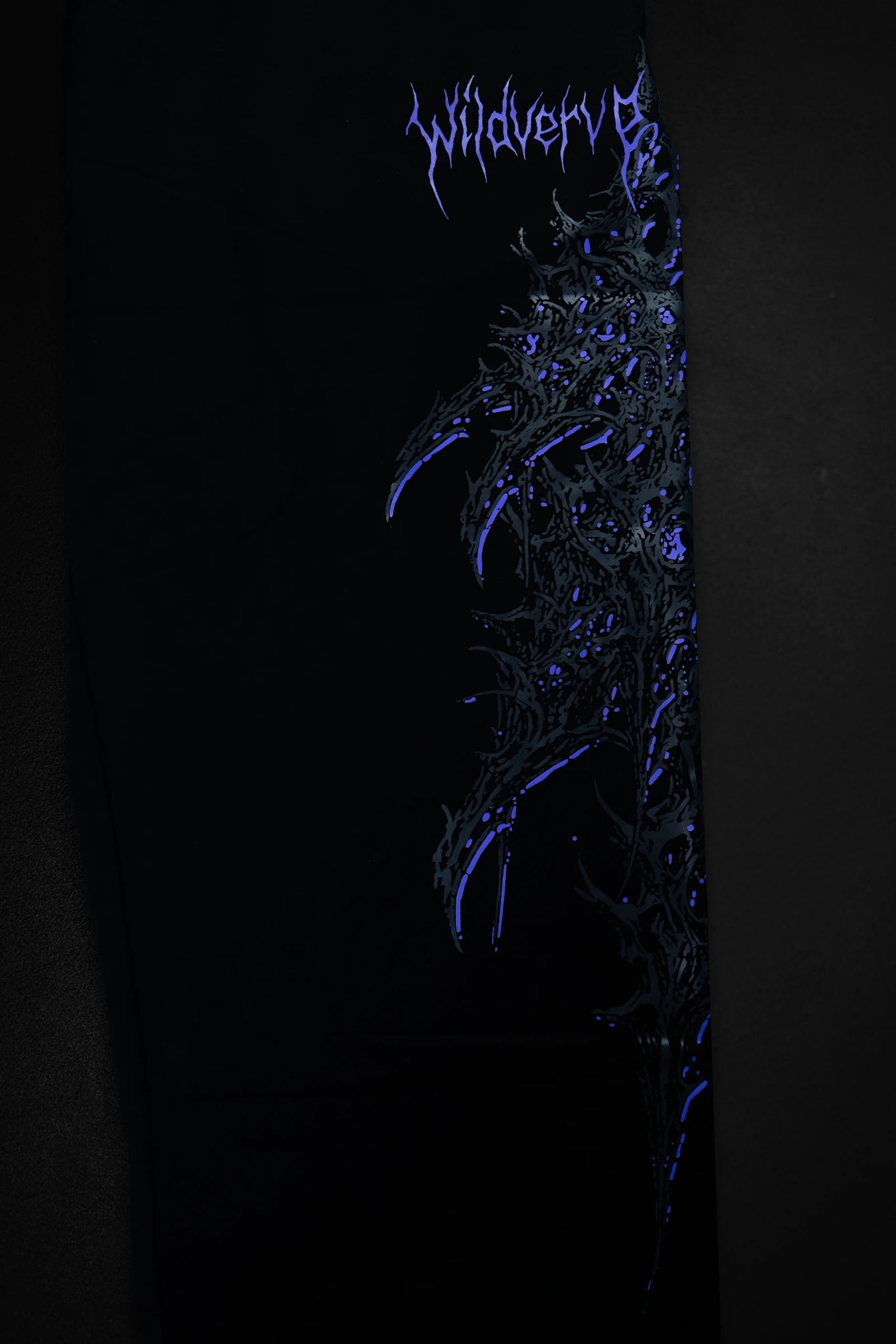 WILDVERVE BLOODFORGED SWEATPANTS (BLACK PURPLE)