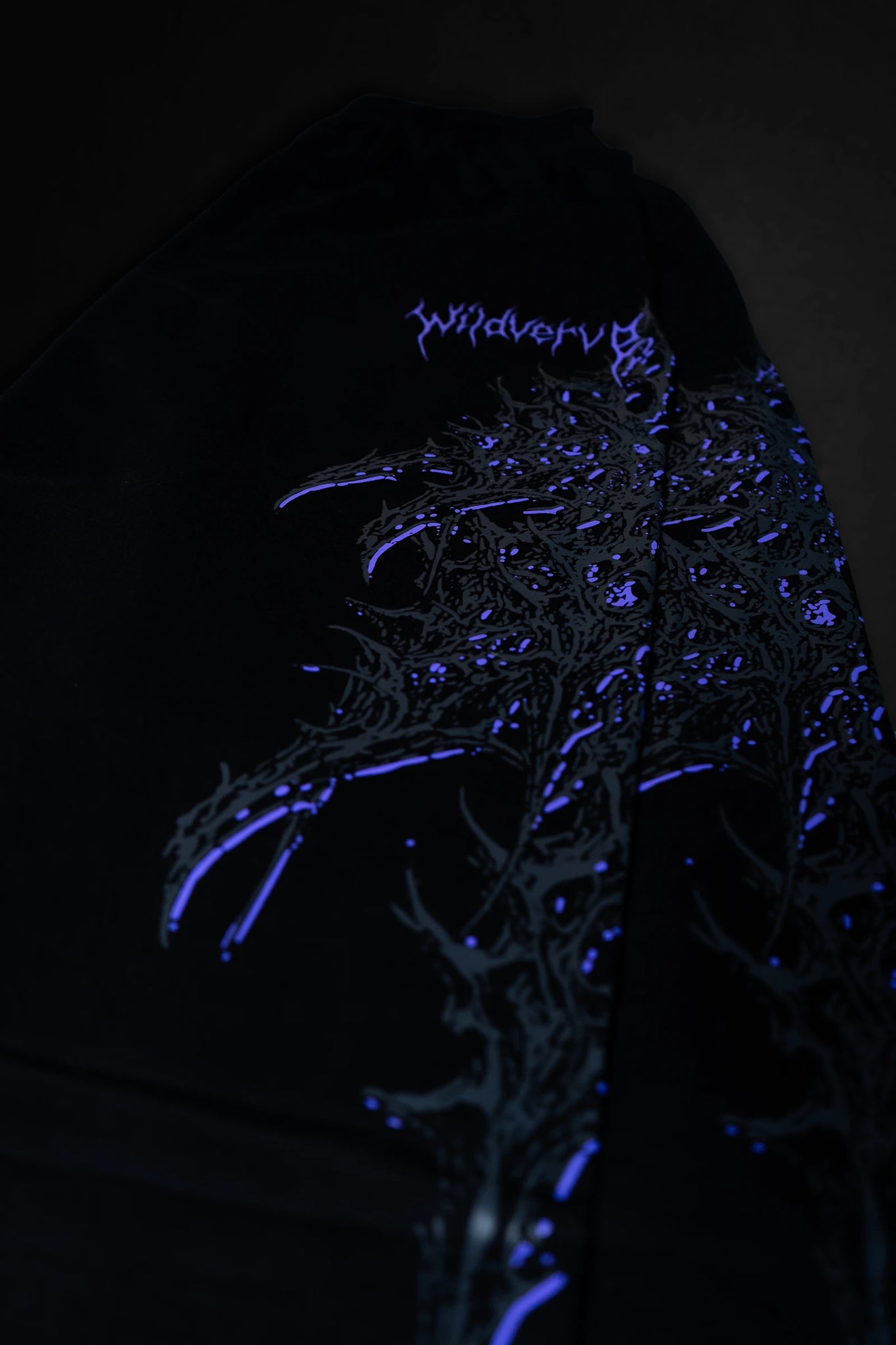 WILDVERVE BLOODFORGED SWEATPANTS (BLACK PURPLE)
