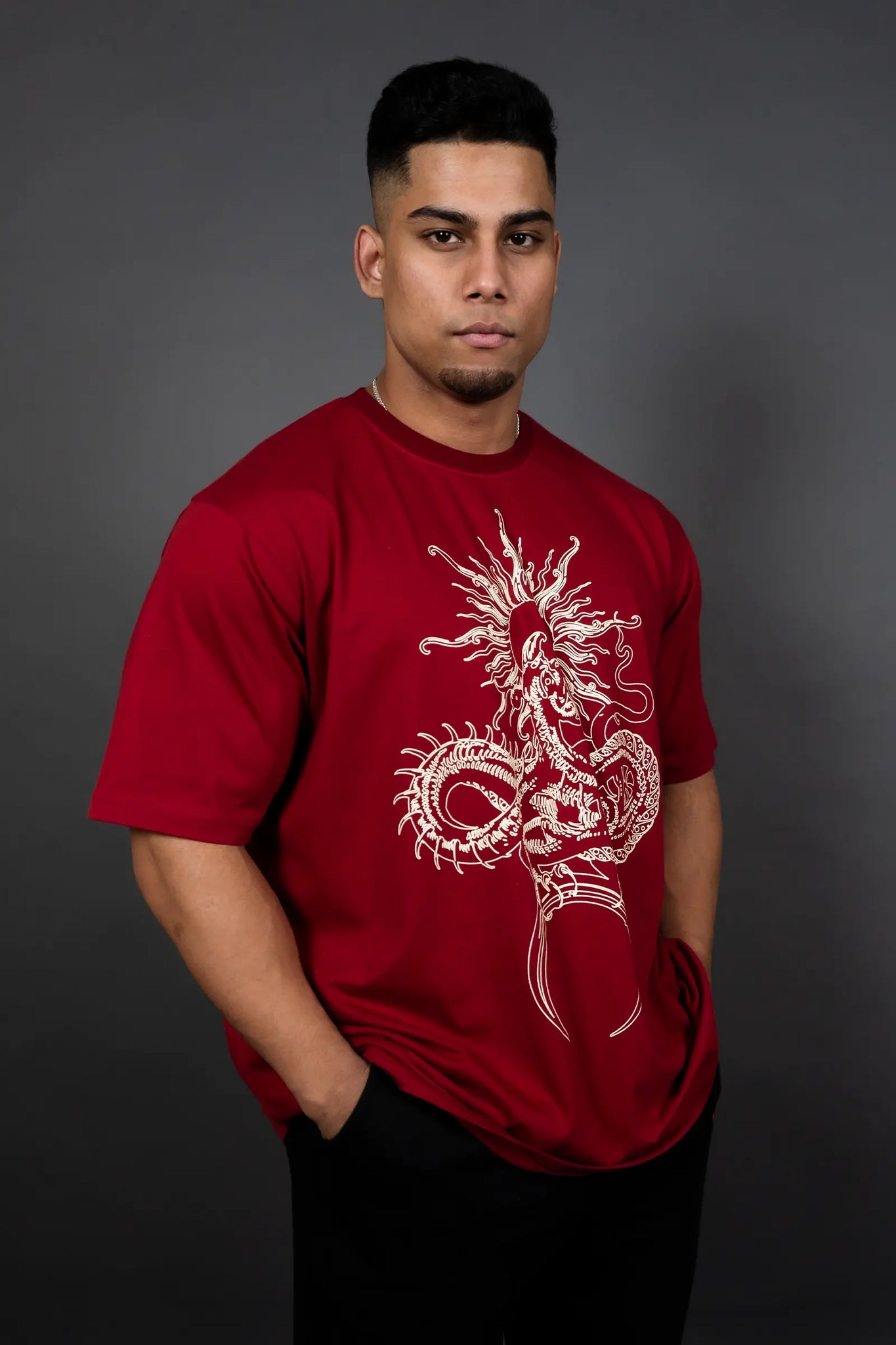 SUNFIRE DRAGON OVERSIZED T-SHIRT