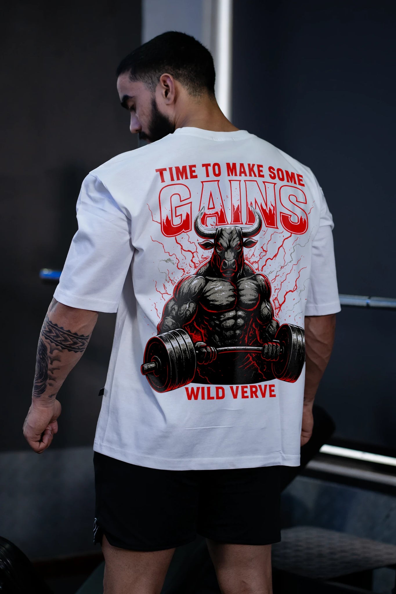 TIME TO MAKE SOME GAINS OVERSIZED T-SHIRT