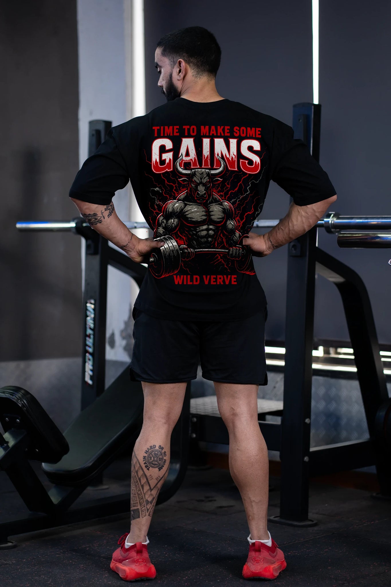TIME TO MAKE SOME GAINS OVERSIZED T-SHIRT