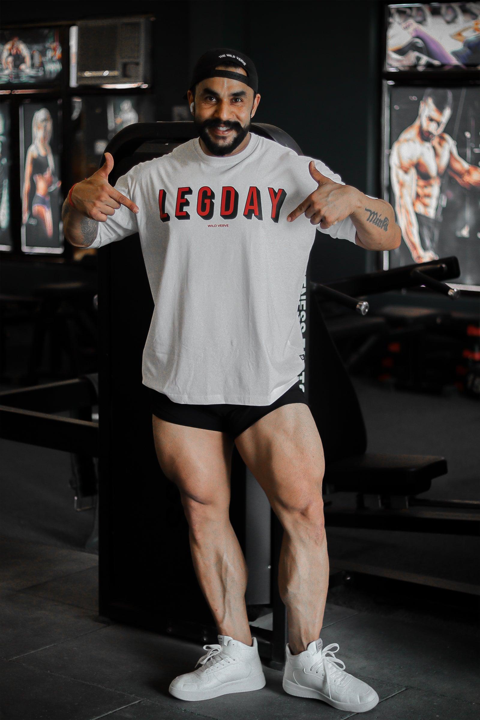 LEGDAY WILDVERVE OVERSIZED T-SHIRT - THEWILDVERVE