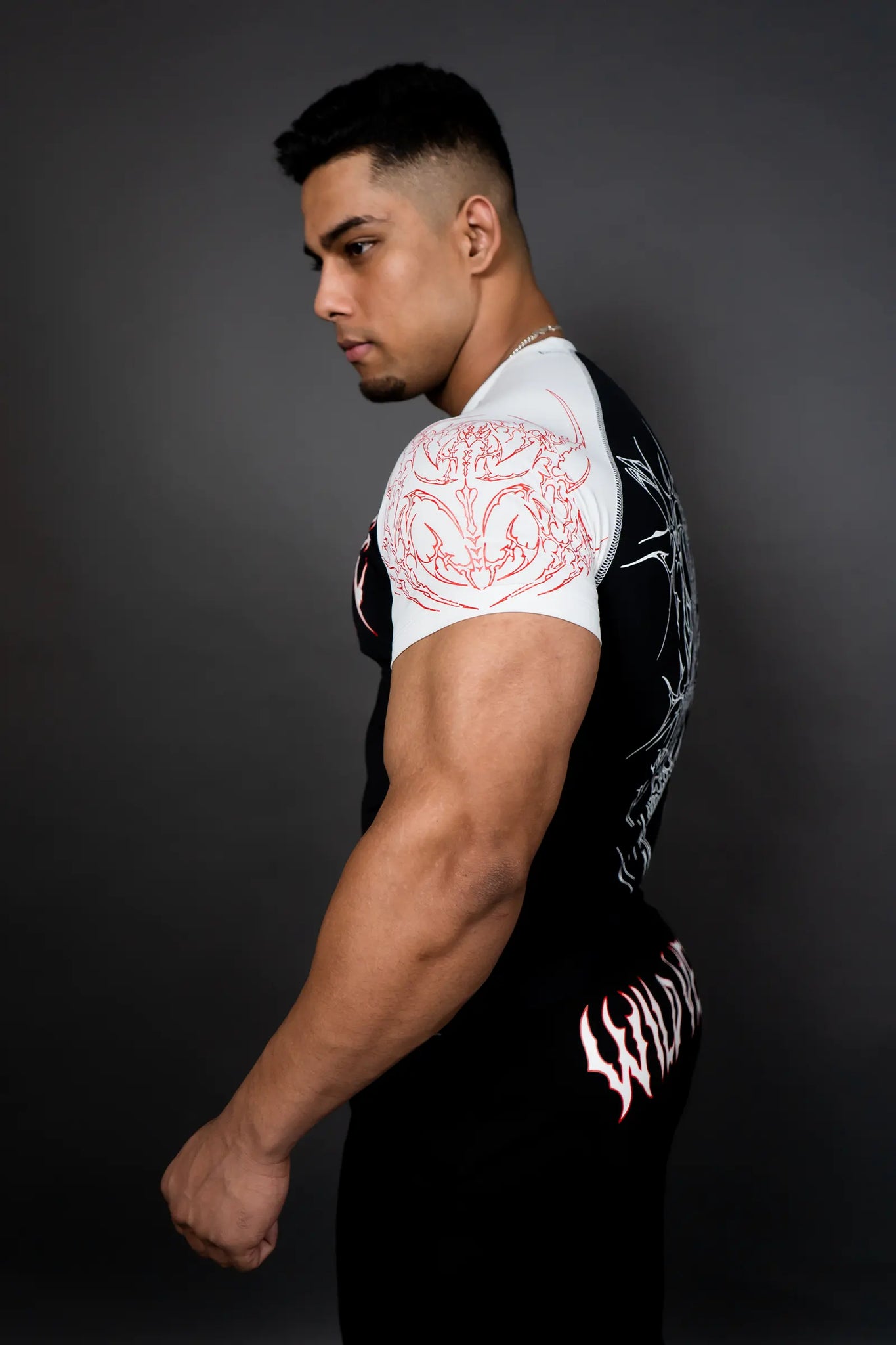 DUAL SURGE COMPRESSION TEE (BLACK)