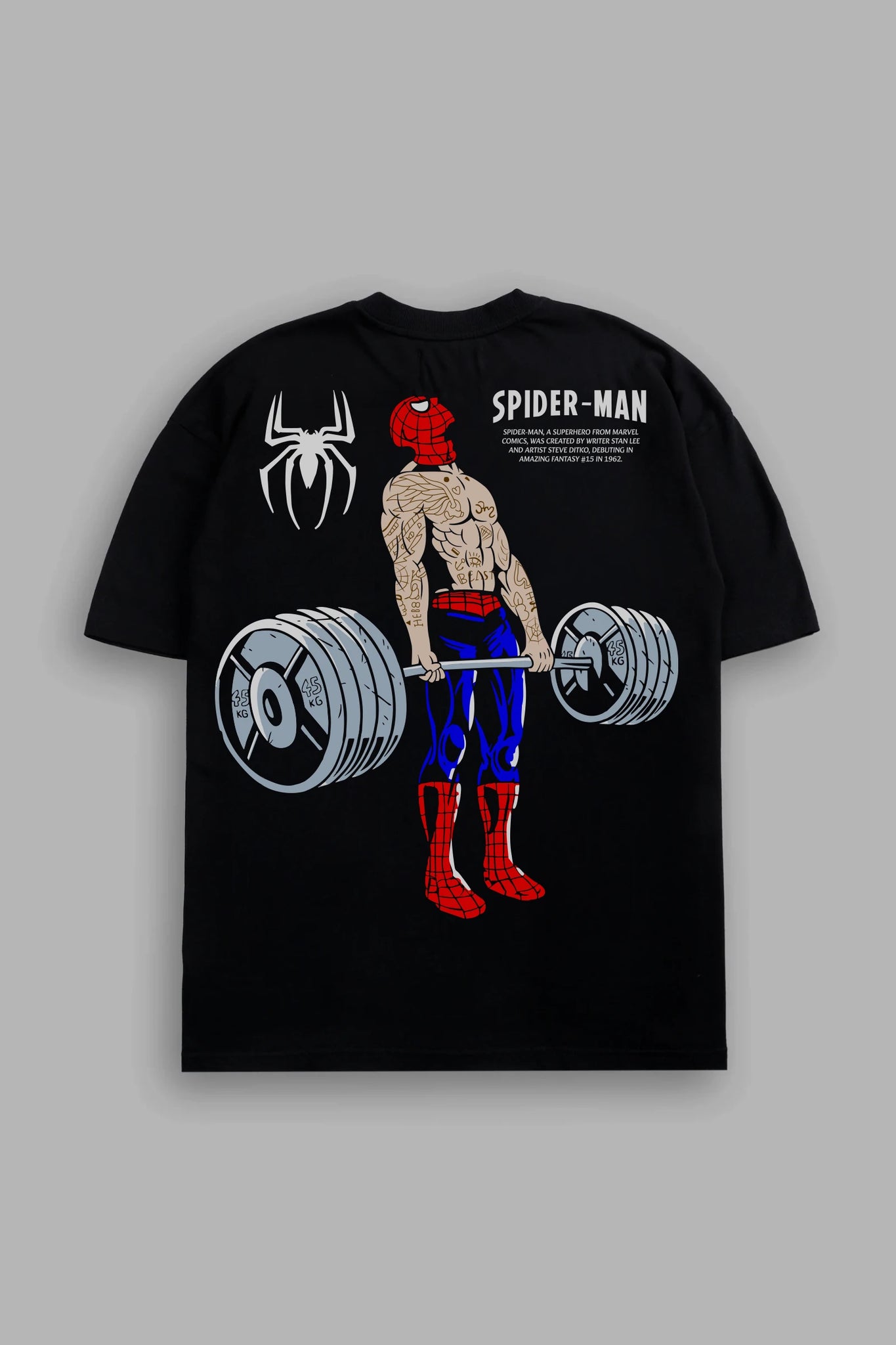 SPIDEY DEADLIFT OVERSIZED T-SHIRT - Main Image