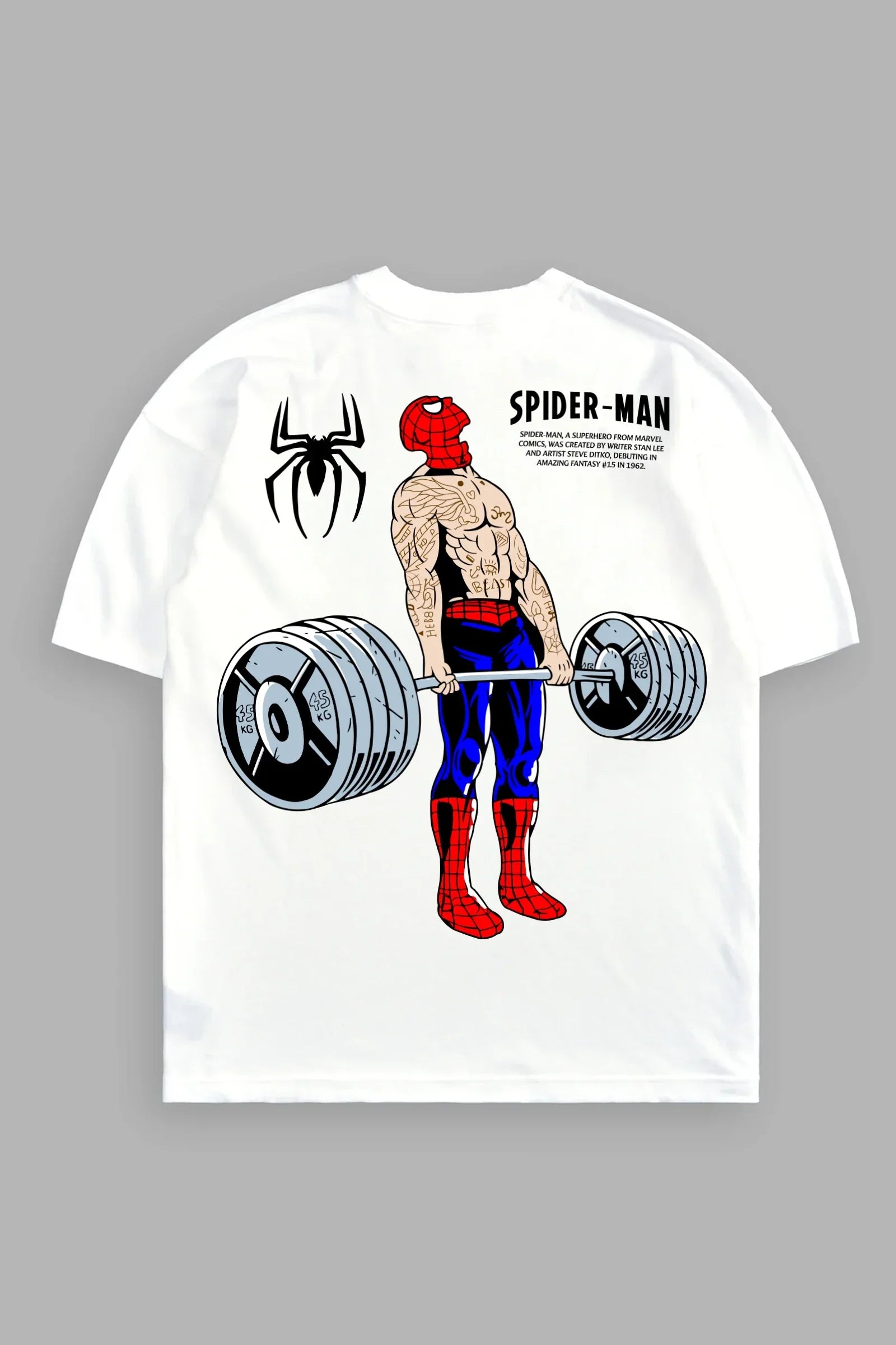 SPIDEY DEADLIFT OVERSIZED T-SHIRT