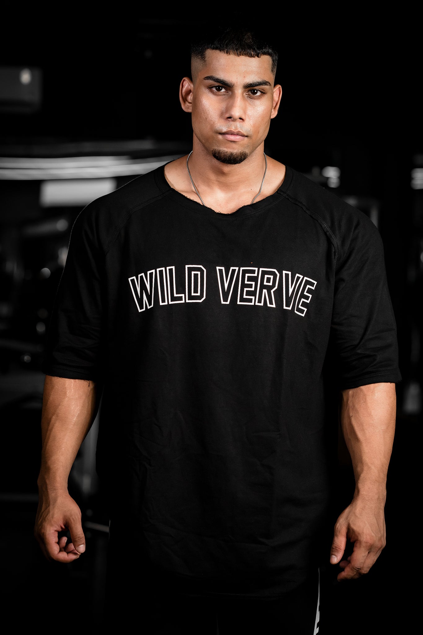 WILD VERVE NIGHT WALKER OVERSIZE TEE (BLACK) - THEWILDVERVE