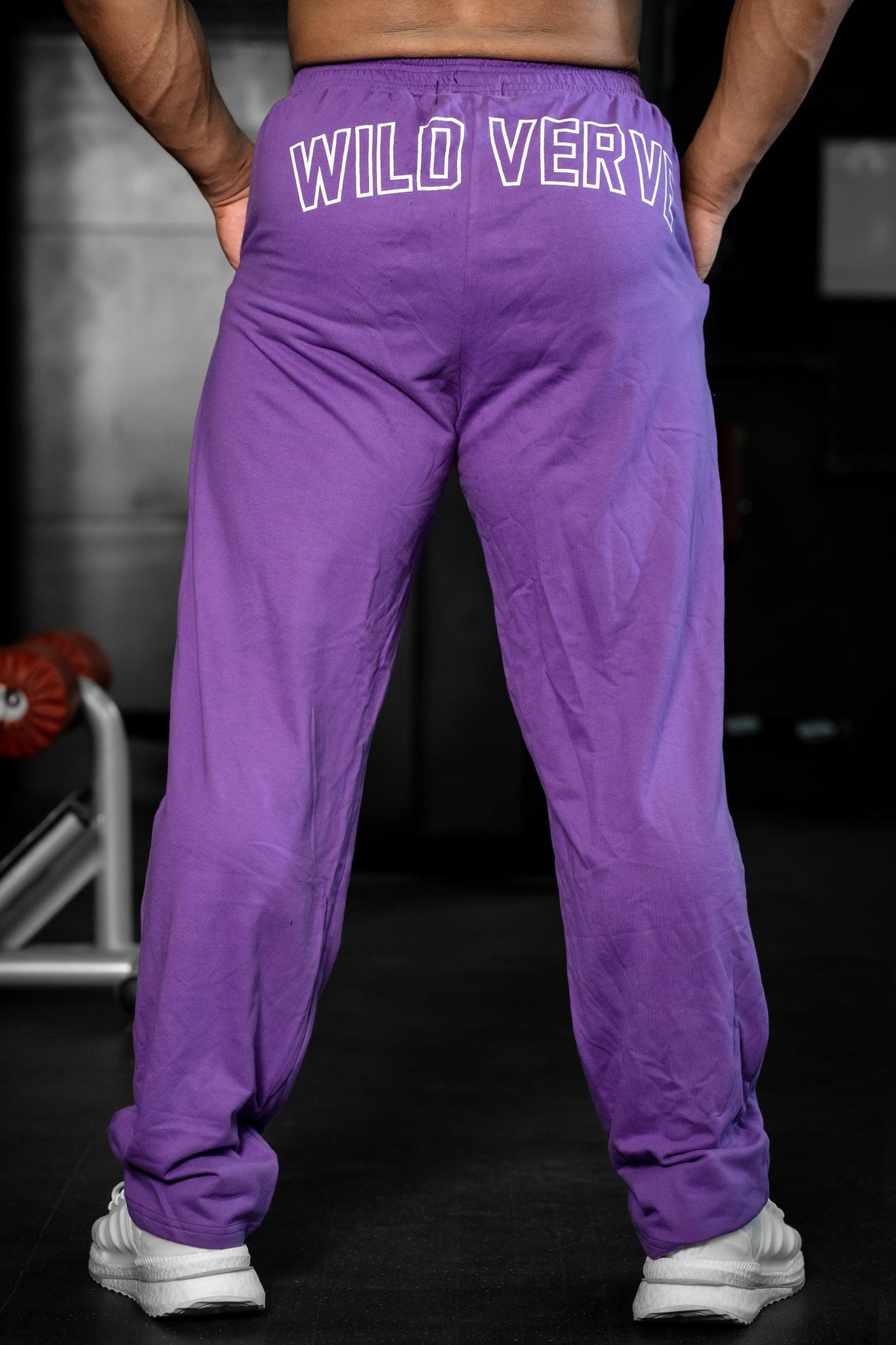 I FEAR NO ONE WILD VERVE JOGGER (PURPLE) - THEWILDVERVE