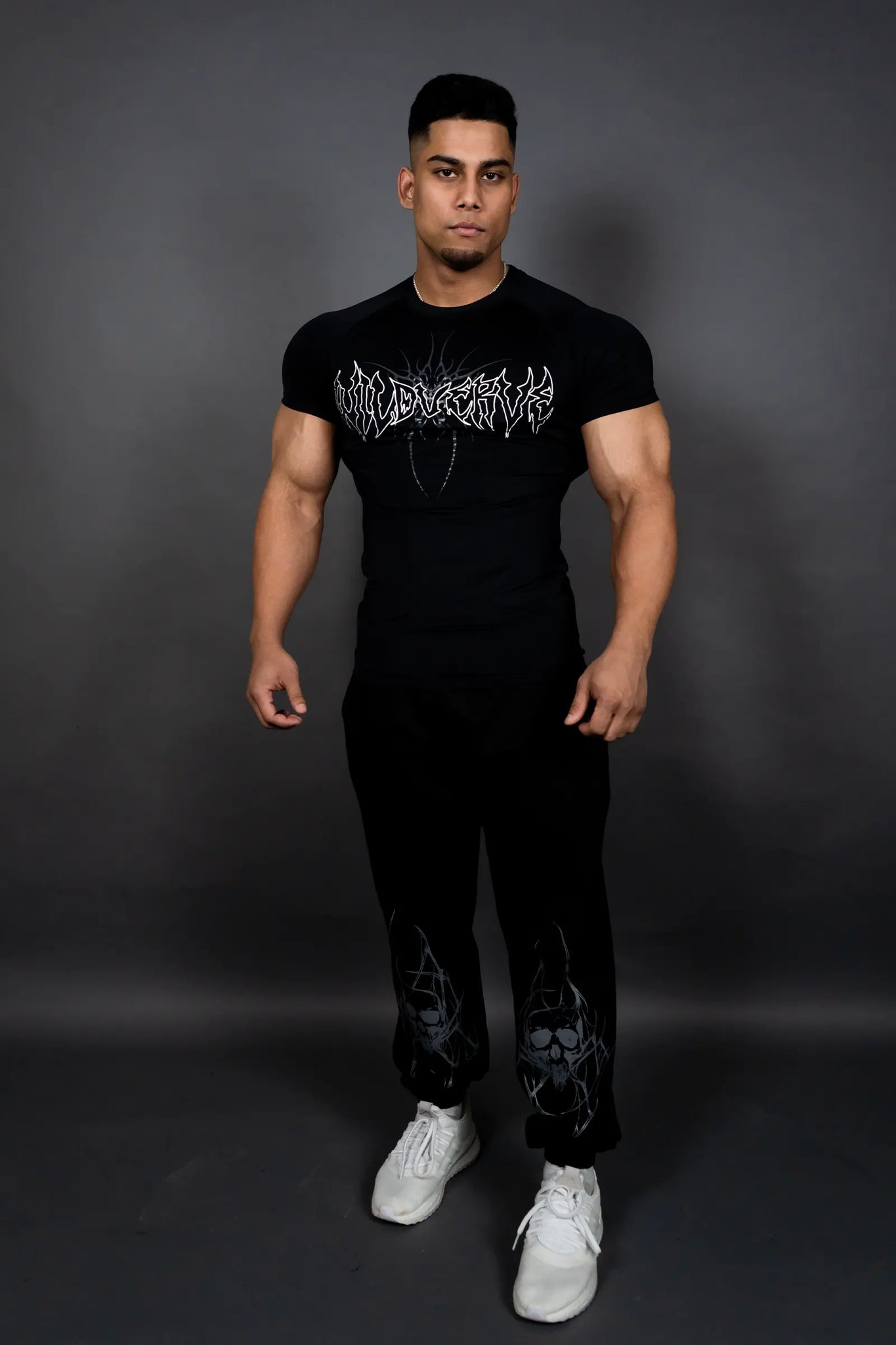 SURGE FIT COMPRESSION TEE (BLACK)