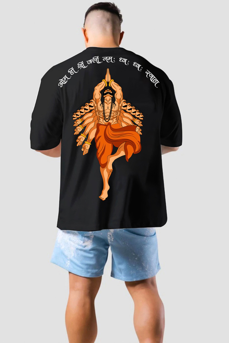Ravana Oversized T-shirt (Black)