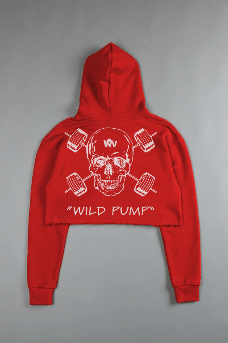 WILD PUMP (CROPPED) HOODIE - THEWILDVERVE