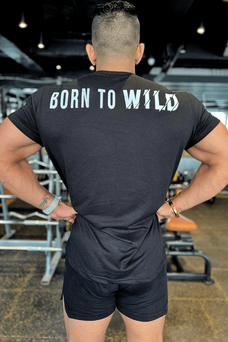 Born To Wild Lycra T-shirt - THEWILDVERVE