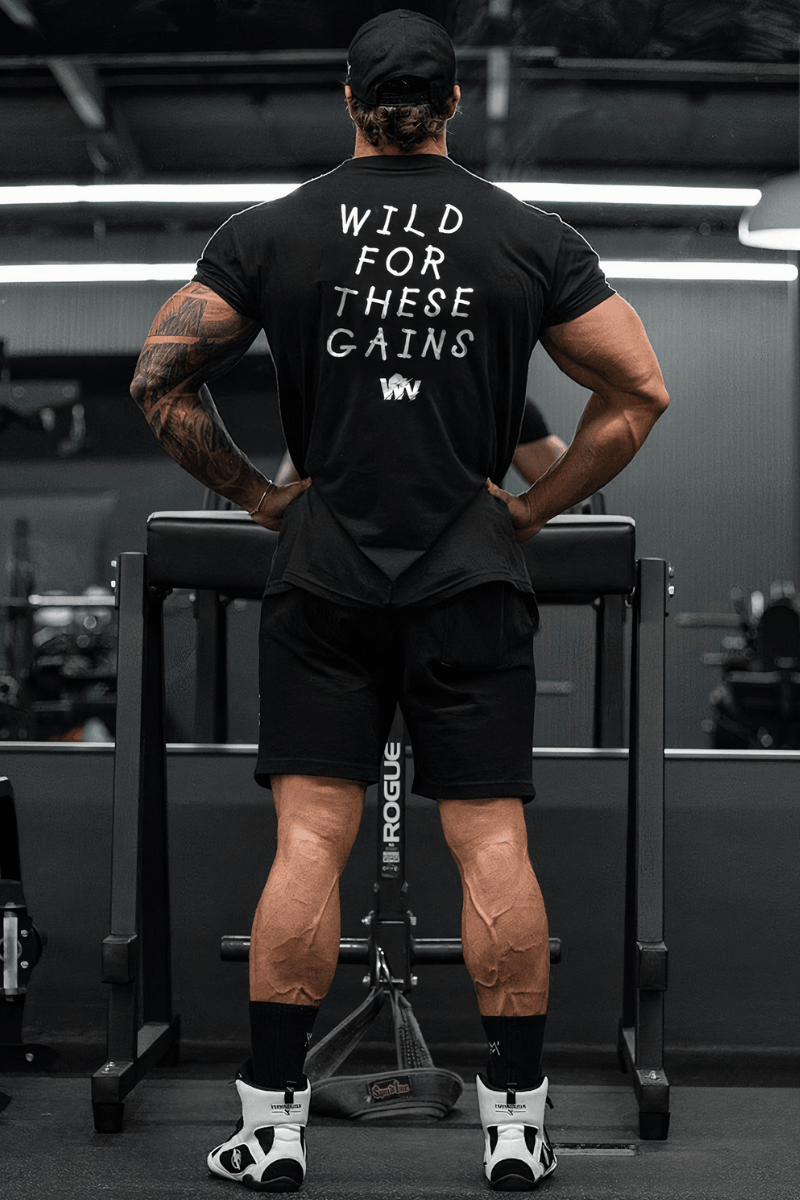 Wild For These Gains T-shirt - THEWILDVERVE
